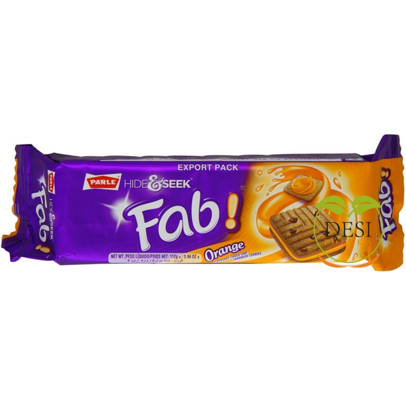 Parle Cookies with Orange Filling 112g